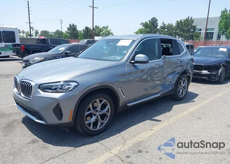 2023 BMW X3 Sdrive30I from USA, damaged, VIN 5UX43DP00P9N81476
